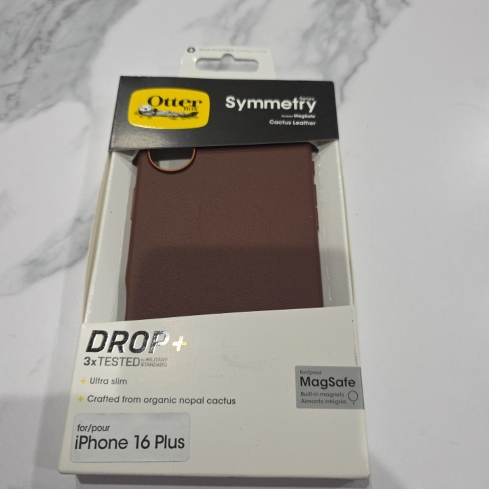 OtterBox Symmetry Series Case for iPhone 16 Plus - Brown